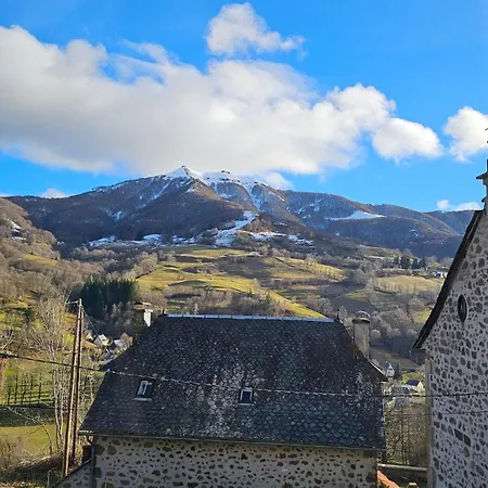 Belle Auvergnate Vue Panoramique Sur La Nature