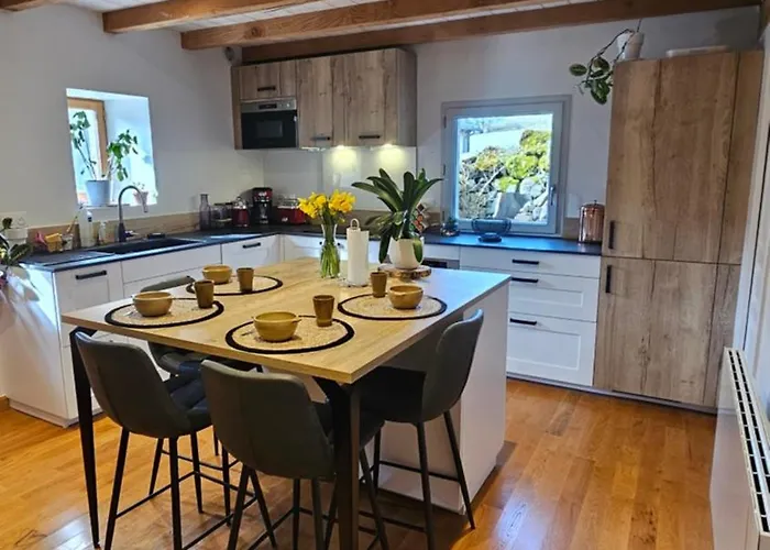 Belle Résidence Auvergnate Vue Panoramique Sur La Nature Appartement Mandailles-Saint-Julien