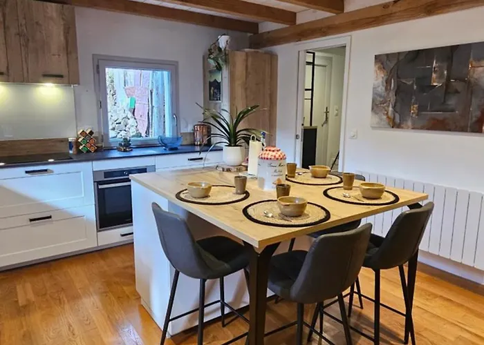 Belle Résidence Auvergnate Vue Panoramique Sur La Nature Mandailles-Saint-Julien